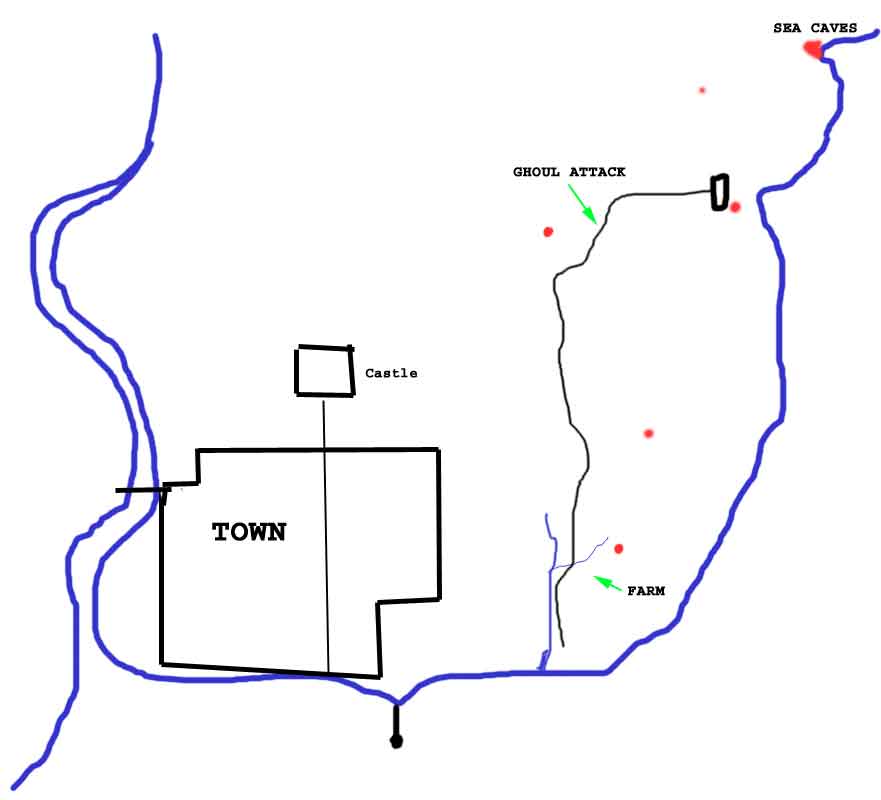 Ruins map